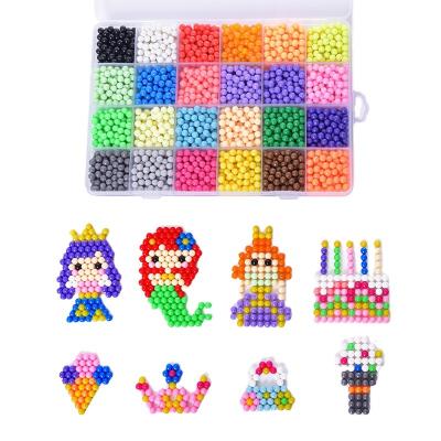 China Wholesale PVA Fun Magic Craft Beads Art Crafts Toys Custom Color Box DIY Magic Water Beads Kids Water Fuse Bead Kit for sale