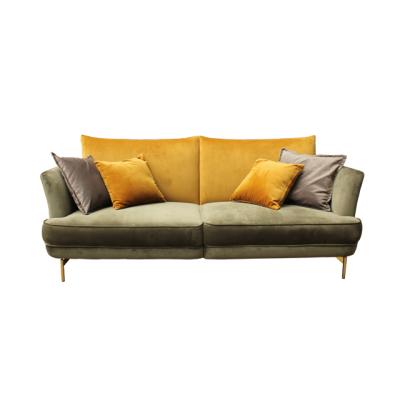 China Modular Velvet Sofa Living Room Furniture Modern High Quality Velvet , Foam Modular Density for sale