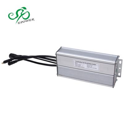 China 48V 30A rectangular wave fatbike controller with waterproof connector 10x6.1x3.5CM for sale