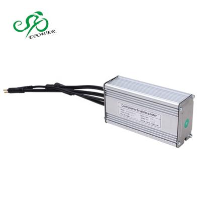 China 36V 25A rectangular wave ebike controller with waterproof connector 13x6.6x4CM for sale