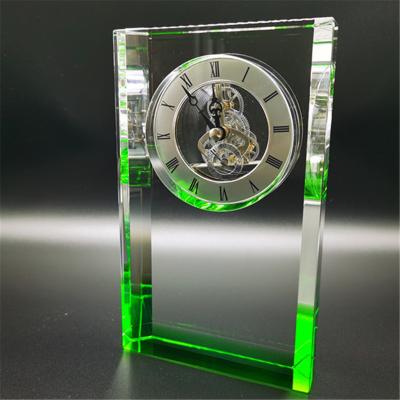 China Custom Size Processing Crystal Trophy Award Solid Unique Shape Handcrafted Hot Sale Crystal Glass for sale