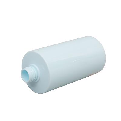 China New Design/Good Quality Factory Price High Quality Factory Price High Quality Milky White Cylindrical PET Plastic Cosmetic Empty Bottle for sale