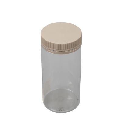 China New Design/Good Quality New Arrival Transparent Color PET Customized Plastic Cosmetic Packaging Bottle With Cap for sale