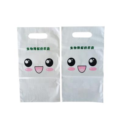 China BIODEGRADABLE Biodegradable Disposable Biodegradable Milk Tea Bag Milk Tea Takeaway Coffee for sale