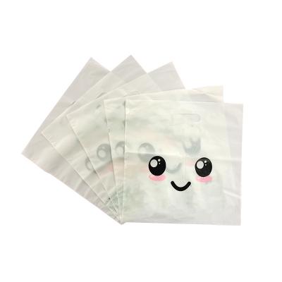 China BIODEGRADABLE eco-friendly cute style milk tea coffee cup plastic packaging takeaway bag for sale for sale