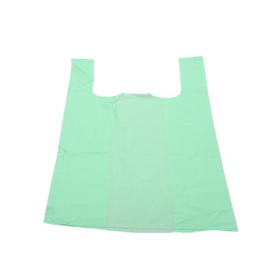 China BIODEGRADABLE manufacturers sell transparent fresh fruit currency plastic bags vests and portable plastic bags wholesale for sale