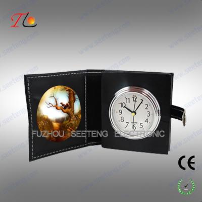 China Fashion Travel alarm Clock with Photo Frame for both retailing and promoting for sale