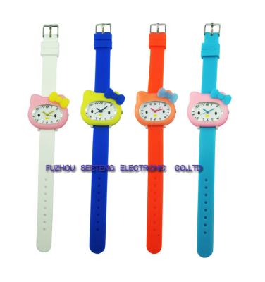 China multicolor Silicone carton watch lovely kid's watch for sale