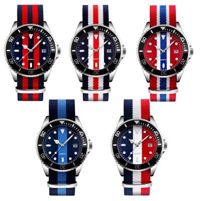 China WHOLESALE WOVEN STRAP ALLOY CASE QUARTZ WATCHES COOL WATCH for sale