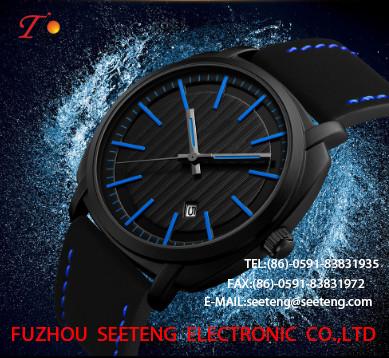 China wholesale Silicone watch  with alloycase and custom logo  Men's watch movement watch  concise style for sale