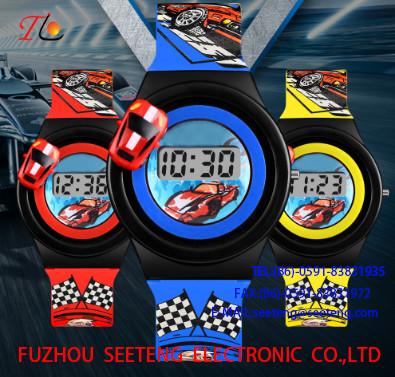 China Popular customized promotion watch for children and adults cool cute sport car watch children's watch fashion watches for sale