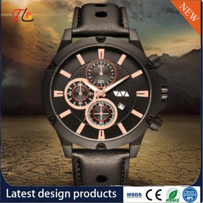 China Wholesale PU Strap/Band Men's Watch Movement Watch Fashion Watch Alloy Case for sale