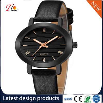 China Wholesale Women's Watch PU Watchband Alloy Shell PU Watches Fashion Watches Simple and Generous for sale