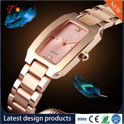 China Wholesale Ladies Watch Alloy Strap/Band Alloy Case Fashion Watch Rectangular Dial Elegant Cool for sale