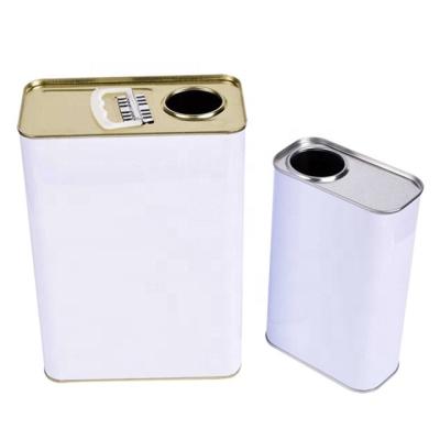 China Durable Empty Spirulina Tin Box Painting Packaging Cans for sale