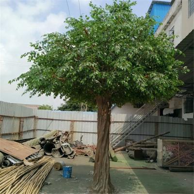 China Plants Decoration Outdoor Artificial Ficus Large Tree Anti-UV Artificial Tree for sale