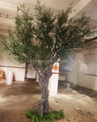 China Large outdoor decoration artificial olive tree art for home and garden decoration for sale