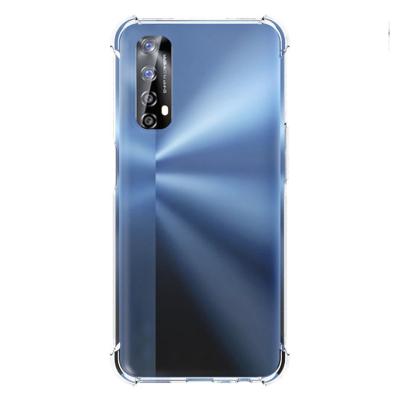 China Ultra Thin Clear TPU Phone Case For realme 7 Cover for sale