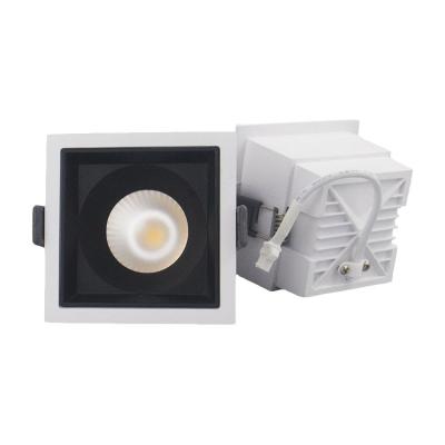 China 6w 12w 15w Anti-glare Dimmable Modern Aluminum Square Recessed Downlight/Led Down Light/Down Lights, Led Downlight, Downlight for sale