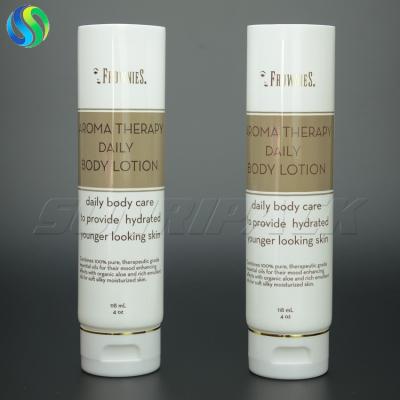 China 120ml/4.2oz 5-layer empty flip cap tube body lotion plastic packaging tubes for sale