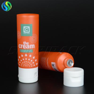 China 30g/1oz empty small plastic test tube packaging with flip cap for sale