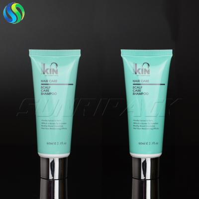 China 60ml/2.1oz empty small cosmetic tube shiny cap plastic packaging tube for sale