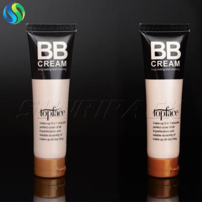 China 30g 1oz BB cream packaging tubes empty small plastic tube packaging for sale