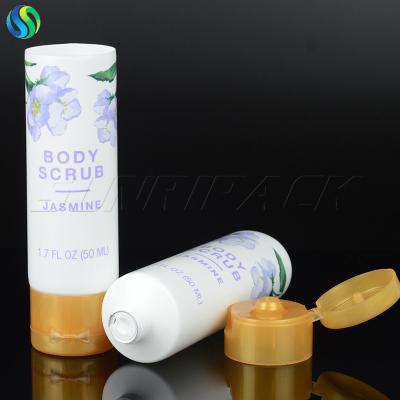 China 50ml 1.7oz body lotion packaging tubes empty cosmetic plastic tube for sale