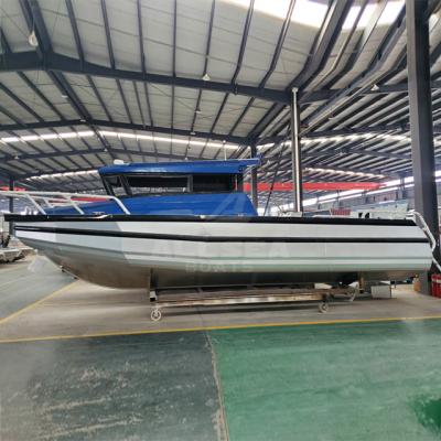 China Fishing 9m 30ft aluminum boat party cabin fishing boat high speed yacht boats for sale for sale