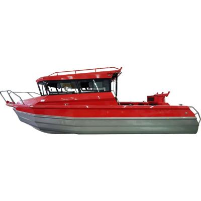 China Luxury Aluminum Sea Cruiser Aluminum Sport Yacht Speed ​​Fishing Boat With CE for sale