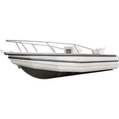 China Sea - River - Lake Hull Fishing Speed ​​Center Console Aluminum Boat - Ocean 6.85m 22.5ft V With Hardtop For Sale for sale