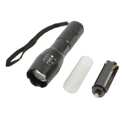 China High Power 10W Camping Zoom Tactical Aluminum Rechargeable Torch 1100 Lumens Focus Led Flashlight for sale