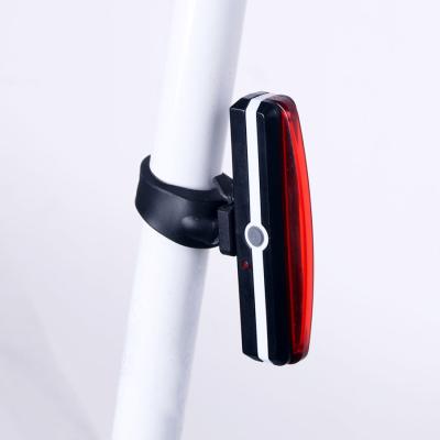 China Night Riding USB Rechargeable USB Bike Rear Lights Waterproof COB LED Color Changing Red White Red White Bicycle Lights for sale