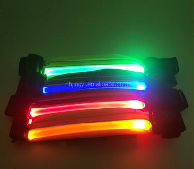 China Outdoor Sport Travel Increasing Camping Led Thoughtful Waist USB Rechargeable Colorful Elastic Running Belt for sale