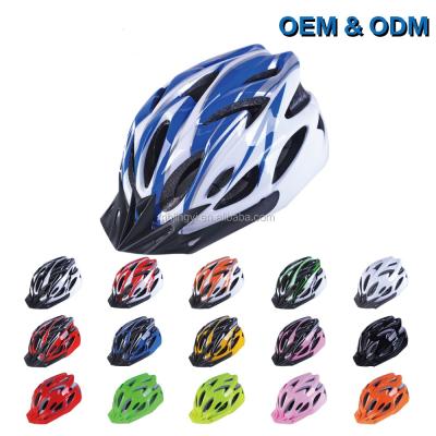 China Custom colorful adult cheap mtb bicycle cycling helmet safty cycling helmet for sale