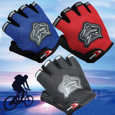 China Cheap Motorcycle Sports Half Finger Bike Half Finger Gloves Fingerless Cycling Gloves for sale