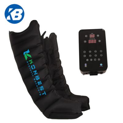 China 8 Chamber Rechargeable Portable Rechargeable Air Relax Sequential Compression Sports Recovery Boots Leg Massager Device for sale