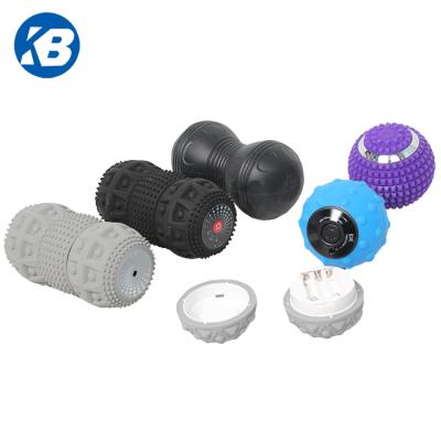 China Home Electric Deep Tissue Foam Roller Tissue Roller Home Recovery Peaunt Vibrating Massage Ball for sale