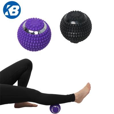 China Waterproof 2021 New Arrival Electronic Vibrating Yoga Gym Massage Ball for sale