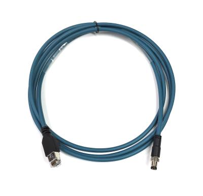 China Power SVLEC Ethernet IP M8 To Cable Shielded RJ45 Connector for sale