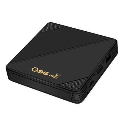 China OEM/ODM (Stock Ready) Q96 PRO 5G WiFi TV BOX Android 10.0 TV BOX BOX Support 2.4Ghz 4K HD. Quad-core 1+8/8+128GB .MI 3D Smart TV for sale