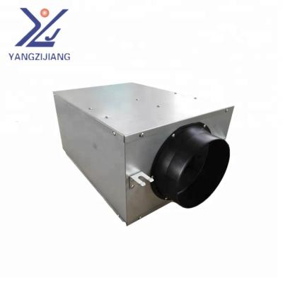 China Fresh Air Exchanger YANGZIJIANG 600 Cmh Way Air Filter Box Single Duct Mounted Fresh Air Ventilation System for sale