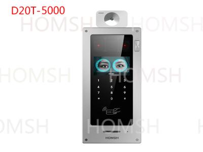 Cina Iris Access Control Riconoscimento facciale con distanza di lavoro 35~100cm Modelli D20T-/500/1K/2K/5K/10K in vendita