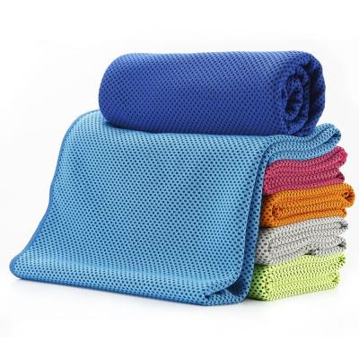 China 55%Polyester Soft Custom Gym Towel Microfiber Sport Quick Cooling Ice Towels for sale