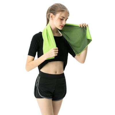 China Compressed Random Color For Parenthood Package Instant Cooling Towel For Gym Workouts And Outdoor Sports for sale