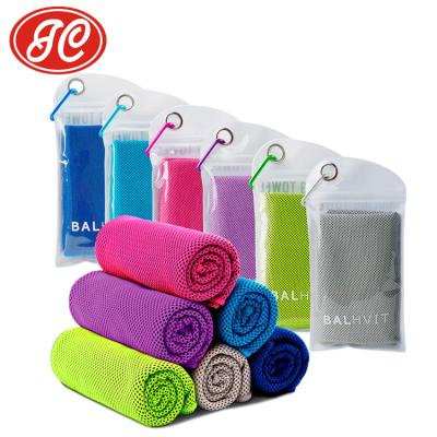 China Newly Developed Cool Cooling Magic Instant Towel 30*120cm Compressed Anthletecare Instant Towel From China Supplier for sale