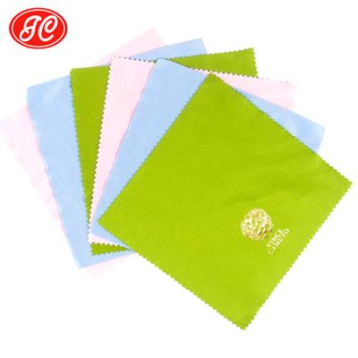 China Microfiber Silver Cleaning Cloth 100% Decontamination And Silver Decoration Lighting Polishing Cloth for sale