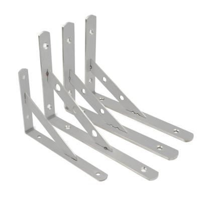 China Stainless steel OEM Size Triangular bracket tripod stainless steel support bracket shelf support for sale