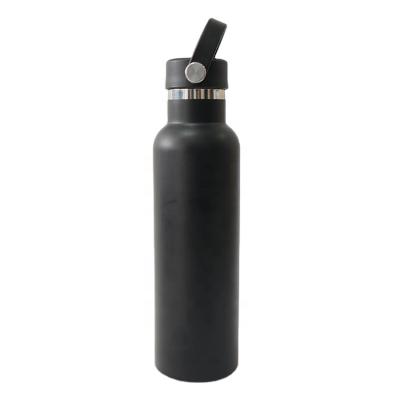 China Hotsale Travel Sustainable Double Wall Flask Sport Water Bottle Thermos Stainless Steel Vacuum Insulated With Plastic Lid for sale