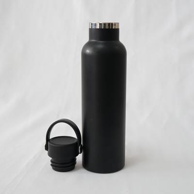 China Large Capacity 750ml Double Wall Flask Bottle Stainless Steel Portable Vacuum Insulated Sports Water Bottle For Outdoor for sale